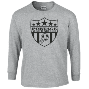 G240 Gildan Ultra Cotton Long Sleeve T-Shirt - Sport Grey
