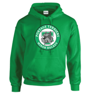 G185 Gildan Heavy Blend 8 oz., 50/50 Hooded Sweatshirt - Irish Green