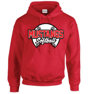 G185 Gildan Heavy Blend 8 oz., 50/50 Hooded Sweatshirt - Red