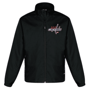 4170  Athletic Mesh Lined Track Jacket - Black