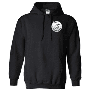 G185 Gildan Heavy Blend 8 oz., 50/50 Hooded Sweatshirt - Black