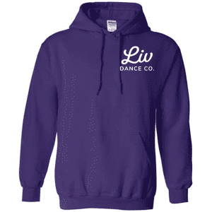G185 Gildan Heavy Blend 8 oz., 50/50 Hooded Sweatshirt - Purple