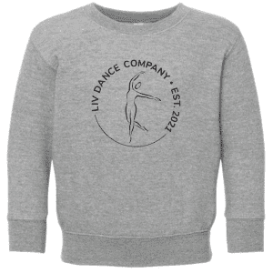 3317 Rabbit Skins Toddler Fleece Crewneck Sweatshirt - Heather