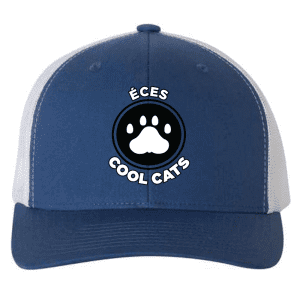 6606 Yupoong Adult Retro Trucker Cap - Royal/White