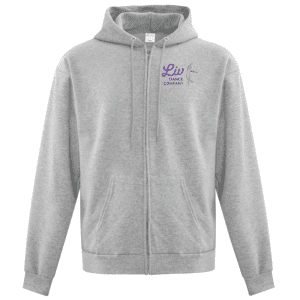 ATCF2600 ATC Everyday Full-Zip Fleece Hoodie - Athletic Heather