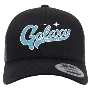 6606 Yupoong Adult Retro Trucker Cap - Black